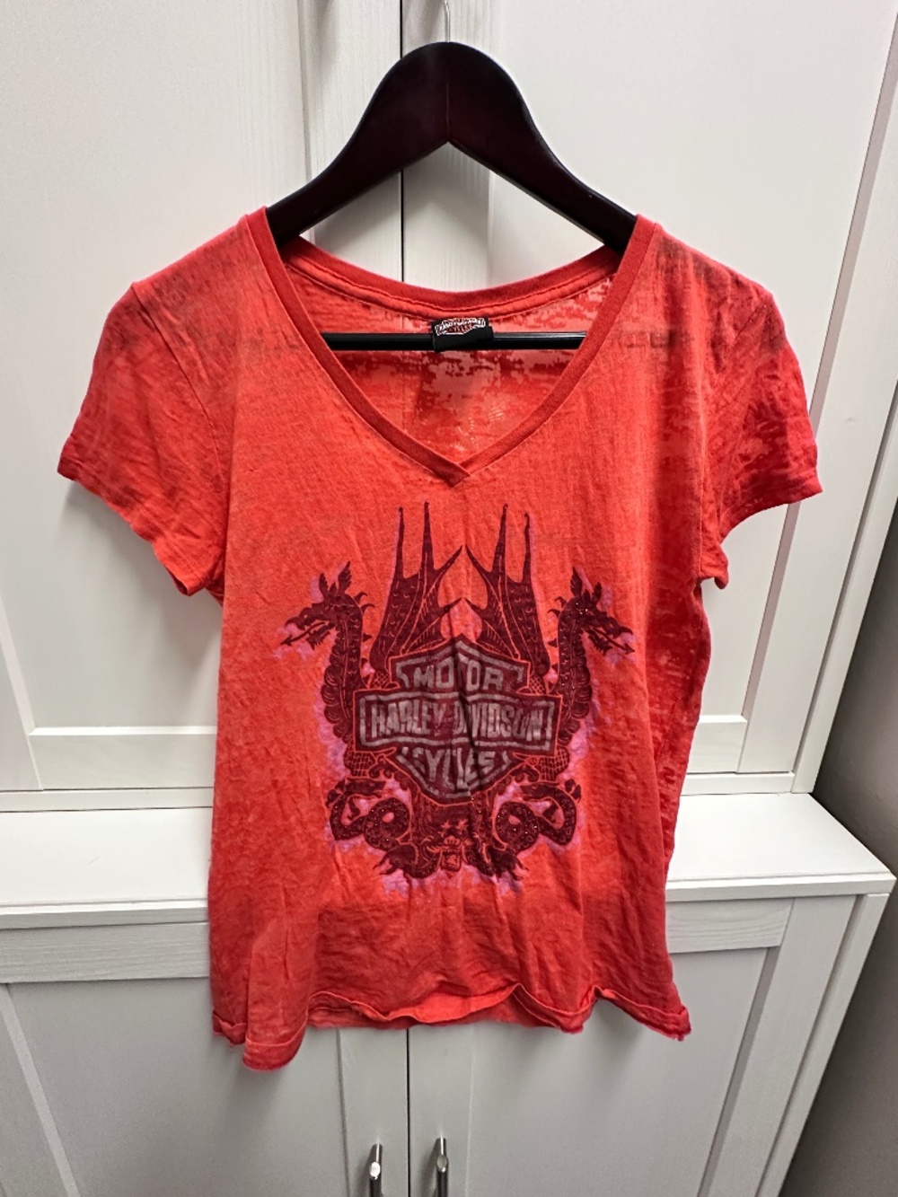 Vintage Harley‑Davidson Rome Italy Tee